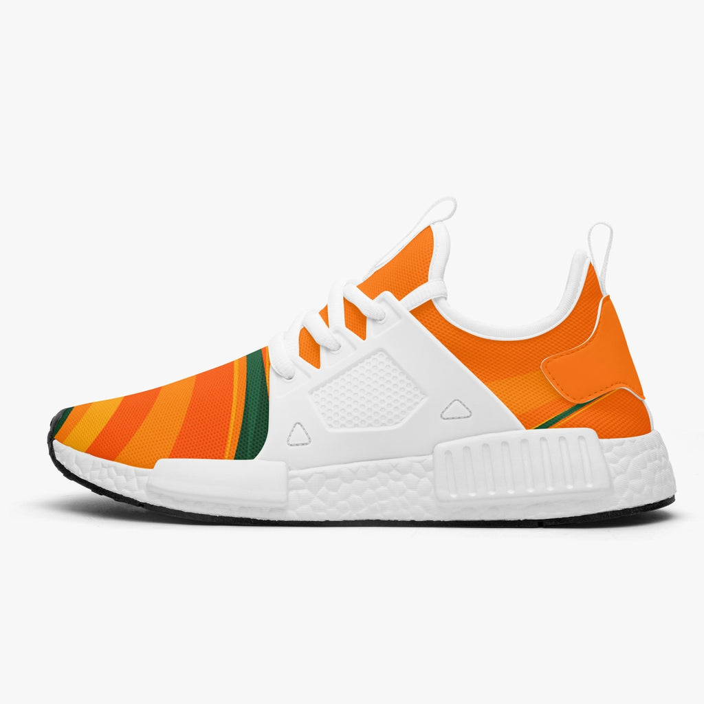 FAMU Orange and Green Athletic Sneakers
