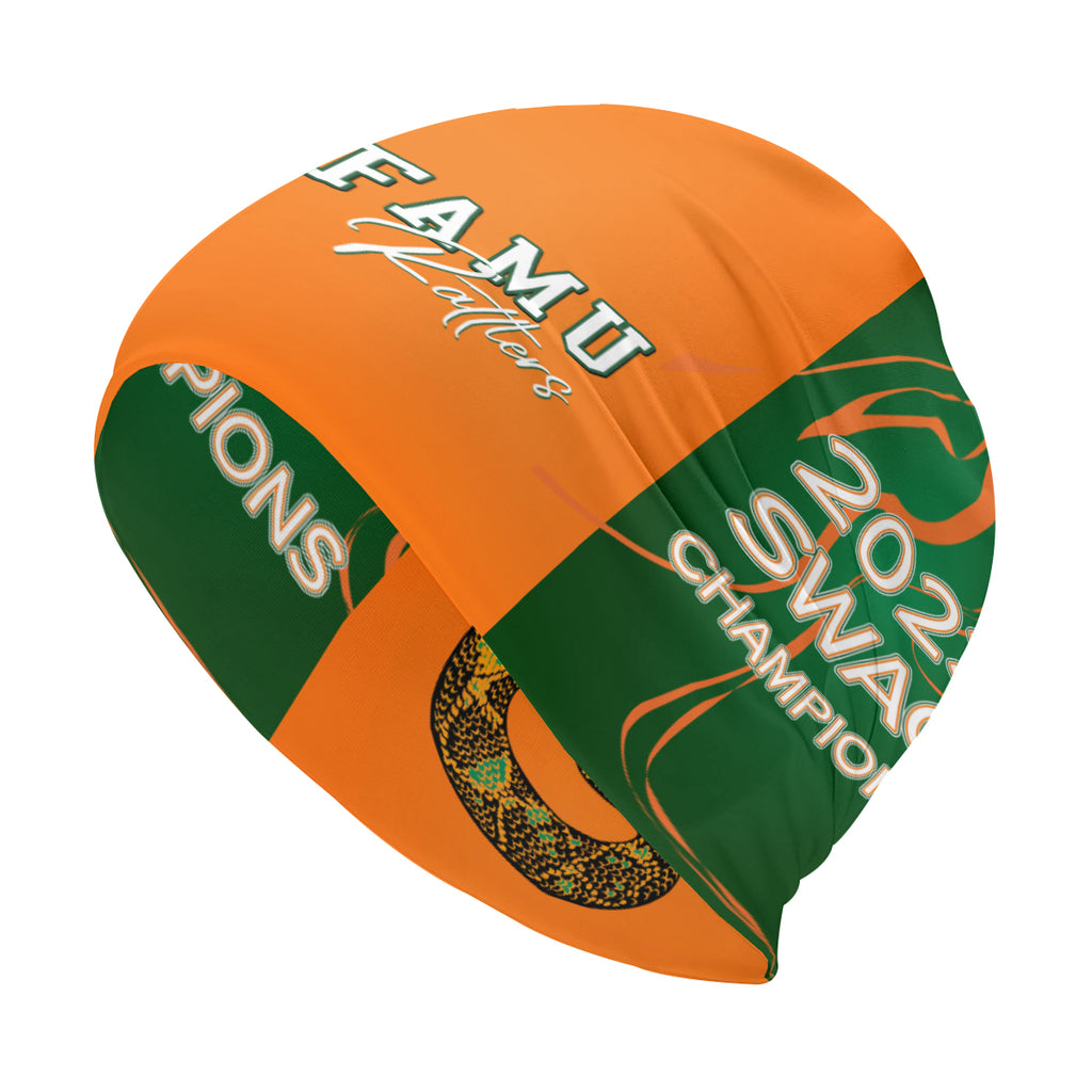FAMU Orange and Green Champs Head Cap