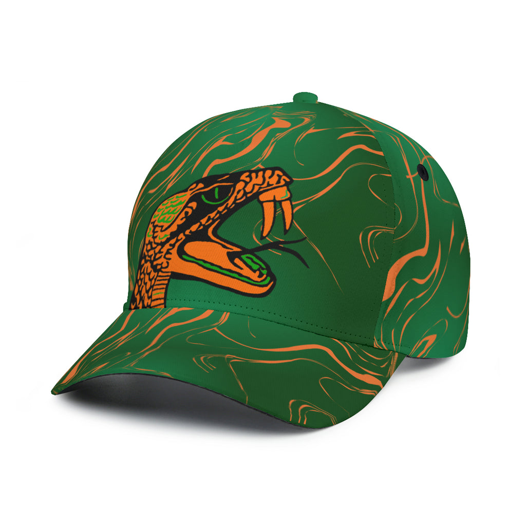 FAMU Green-Orange Rattler Hat Style 1