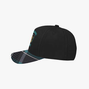 St. Mark 93rd Anniversary Teal Black AOP Baseball Cap