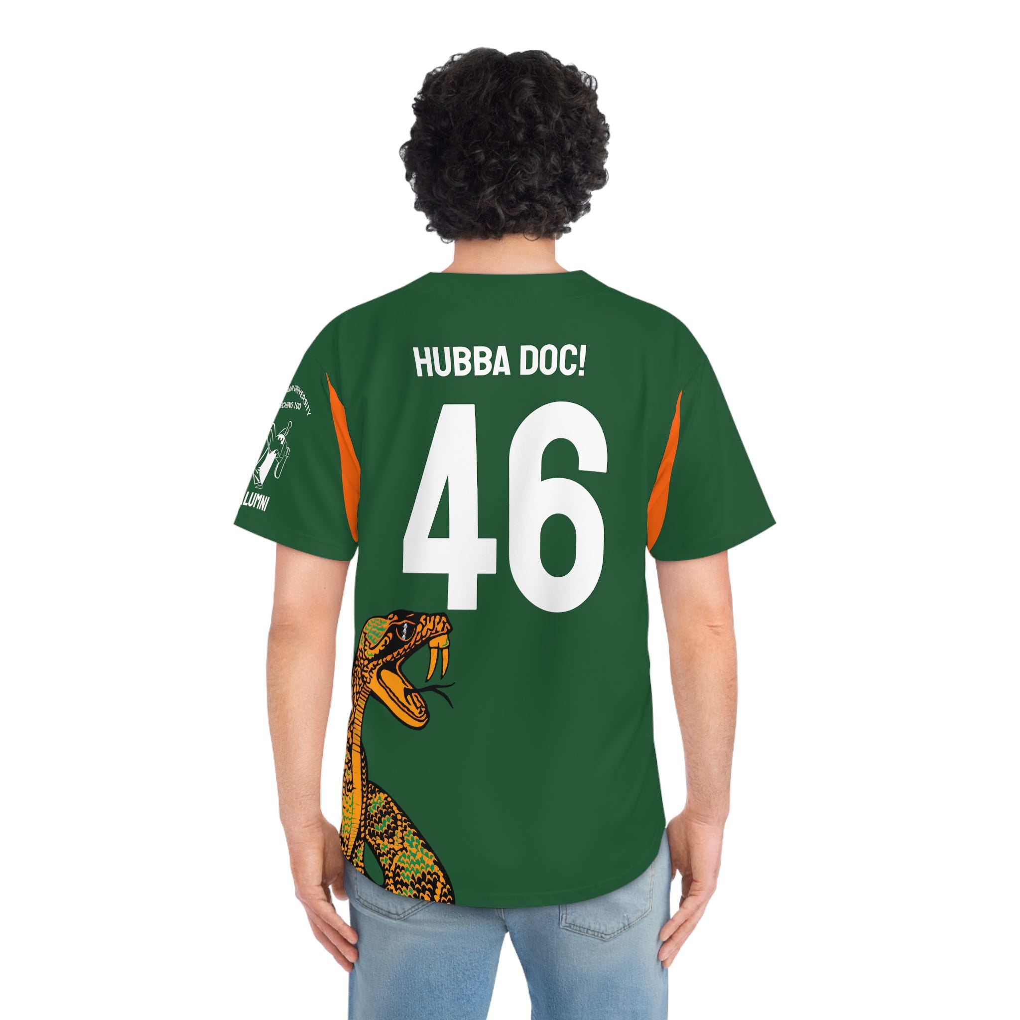 M100 Green Baseball Jersey