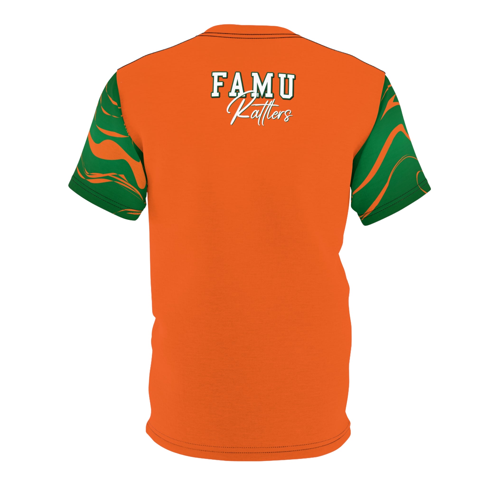 FAMU Proud M100 Mom Unisex Cut & Sew Tee (AOP)