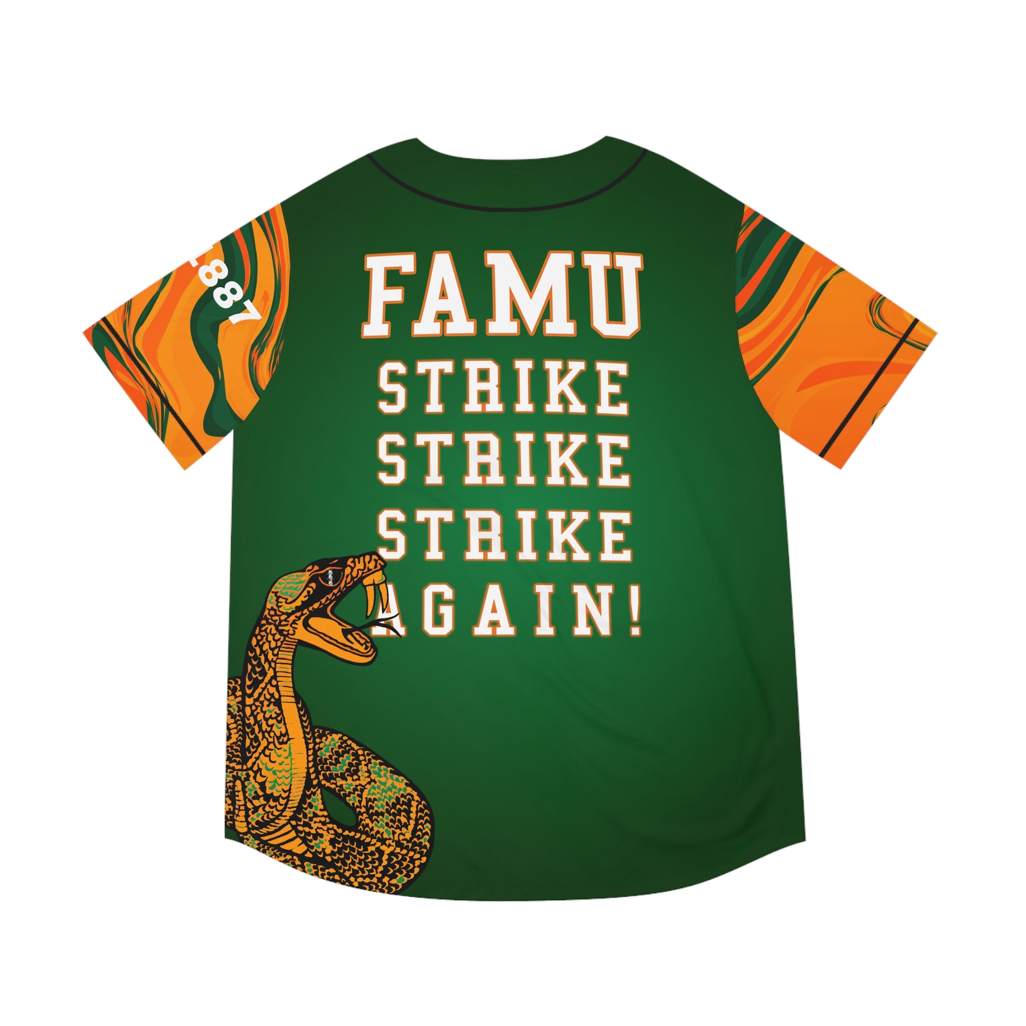 FAMU Rattler's Men's Baseball Jersey