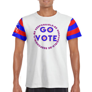 Vote-Be Responsible AOP Shirt