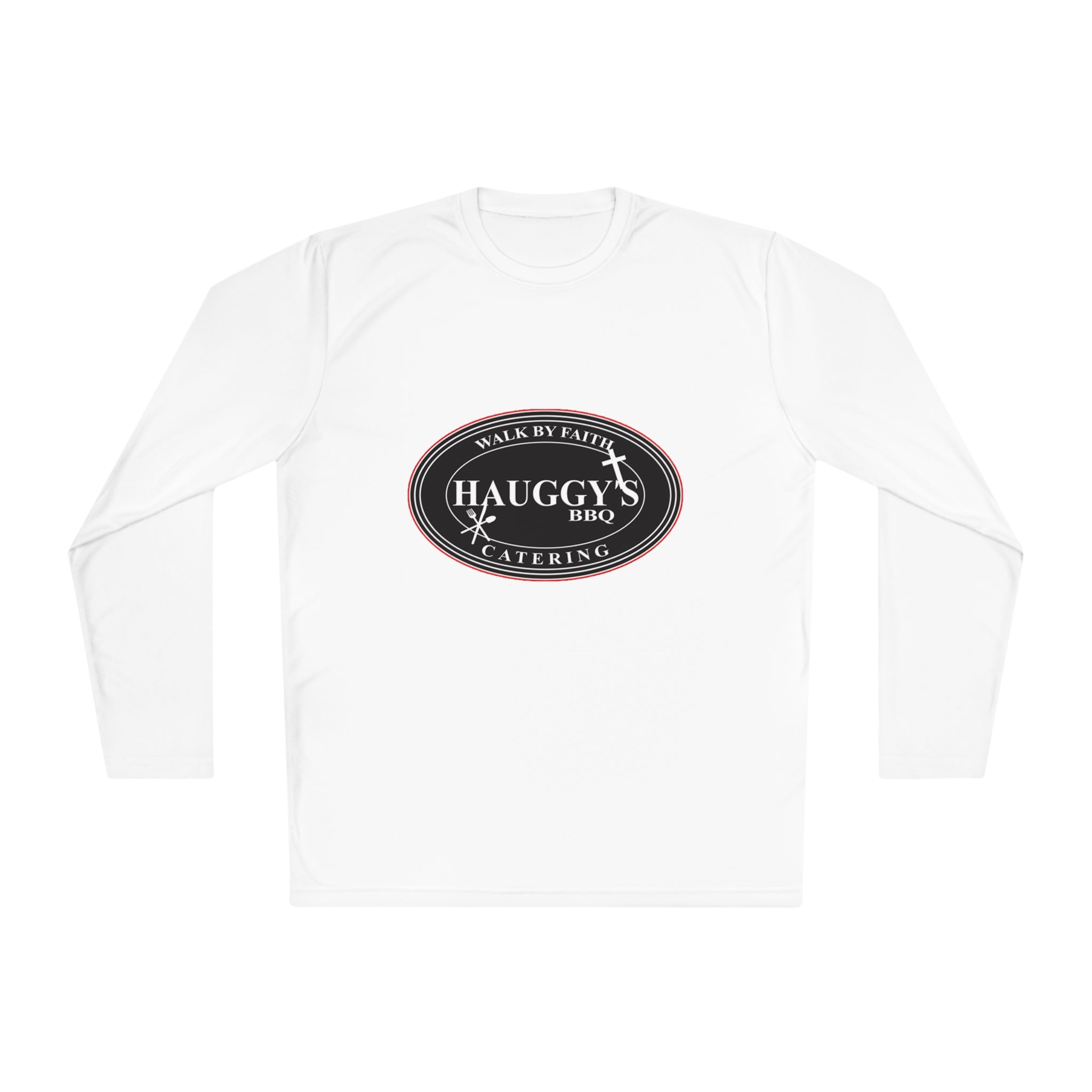 Haggy's BBQ WBF Catering Unisex Lightweight Long Sleeve Tee