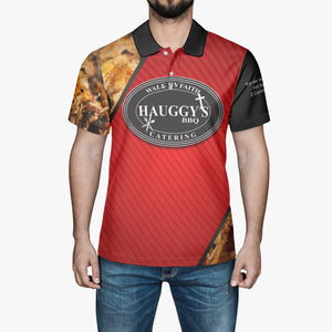 Hauggy's AOP Polo Shirt