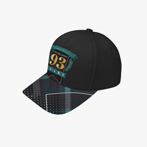 St. Mark 93rd Anniversary Teal Black AOP Baseball Cap