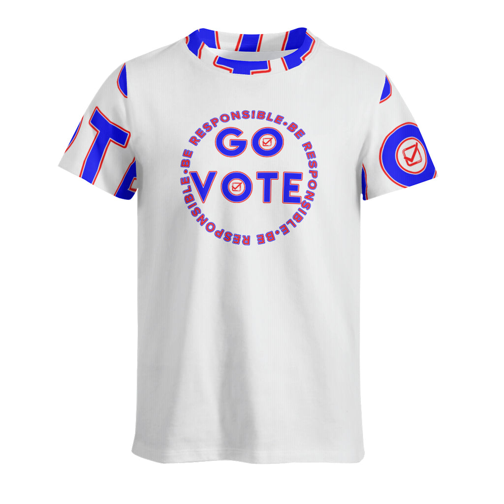 Vote-Be Responsible AOP Shirt 2.0