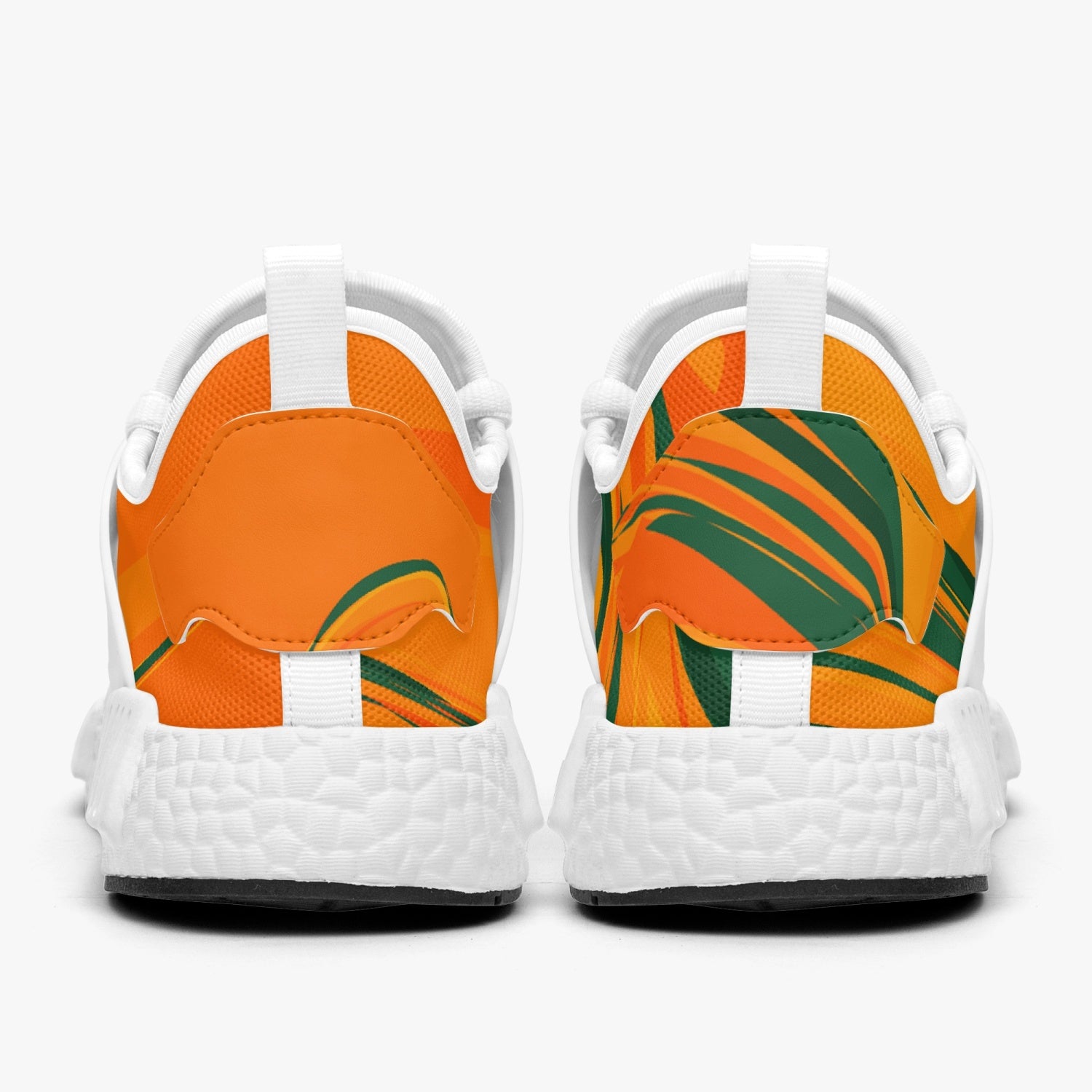 FAMU Orange and Green Athletic Sneakers