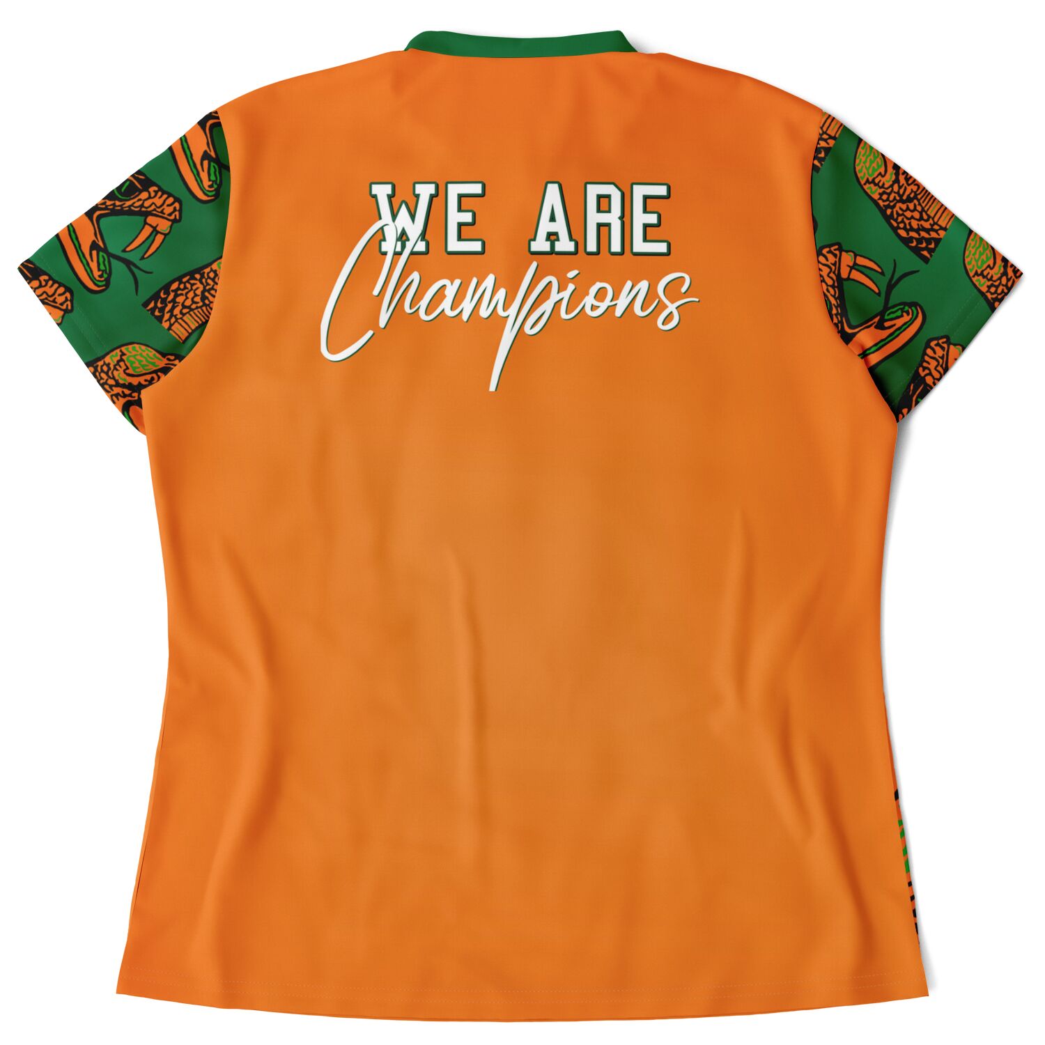 FAMU CHAMPIONS Stand Up Collar Polo Shirt - AOP