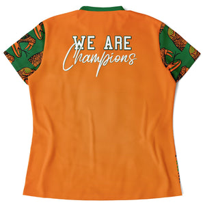 FAMU CHAMPIONS Stand Up Collar Polo Shirt - AOP