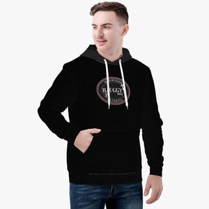 Hauggy's Black Unisex Hoodie