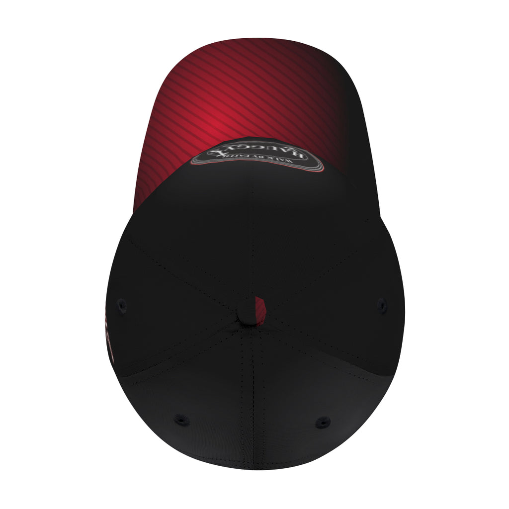 Hauggy's BBQ Red and Black Poly Cap
