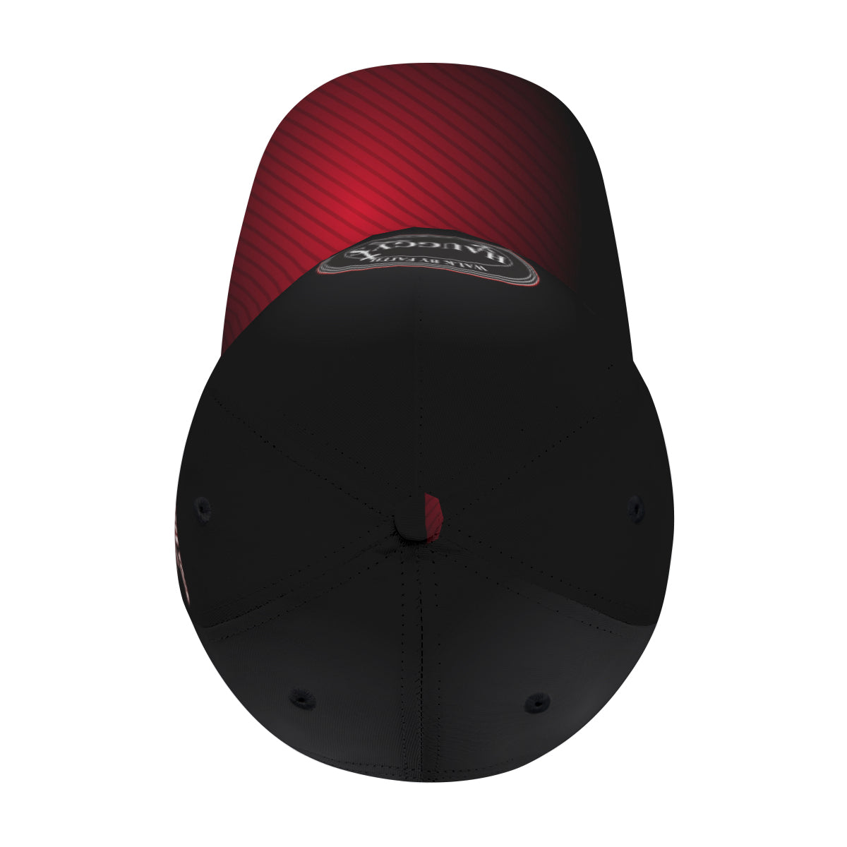 Hauggy's BBQ Red and Black Poly Cap