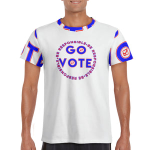 Vote-Be Responsible AOP Shirt 2.0