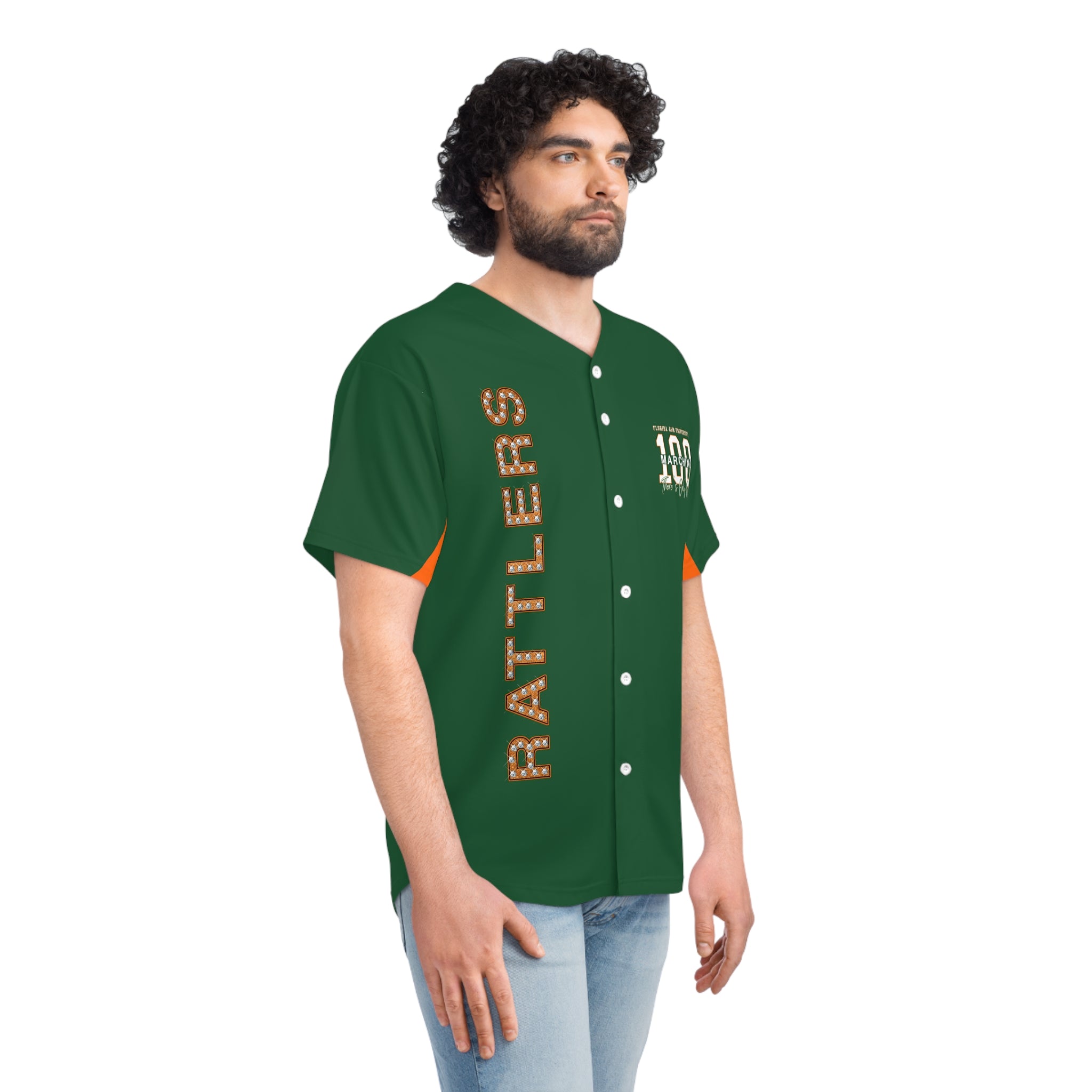 M100 Green Baseball Jersey