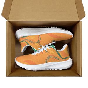 FAMU Orange & Green Waving Running Shoes