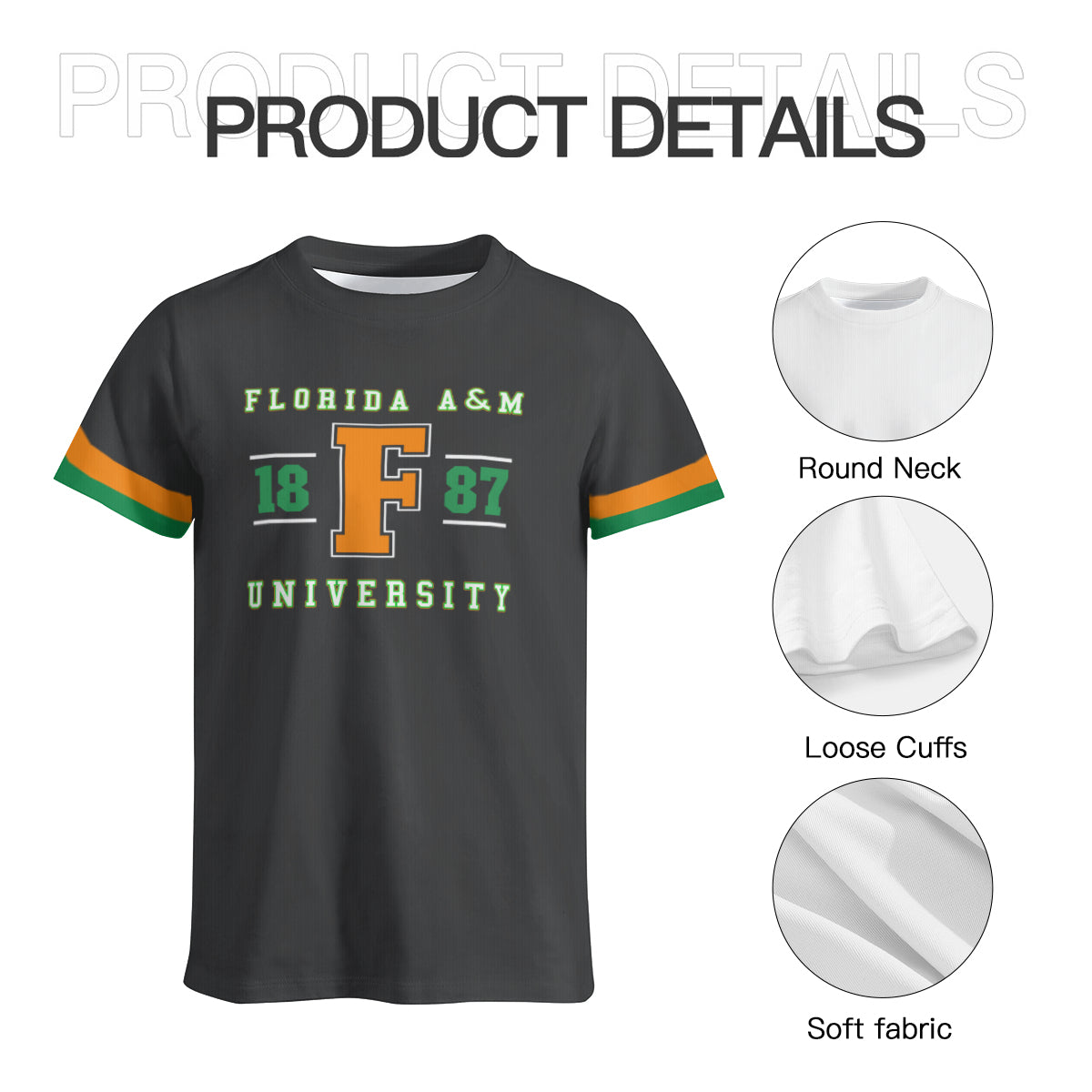 FAMU-13 F Black AOP Shirt