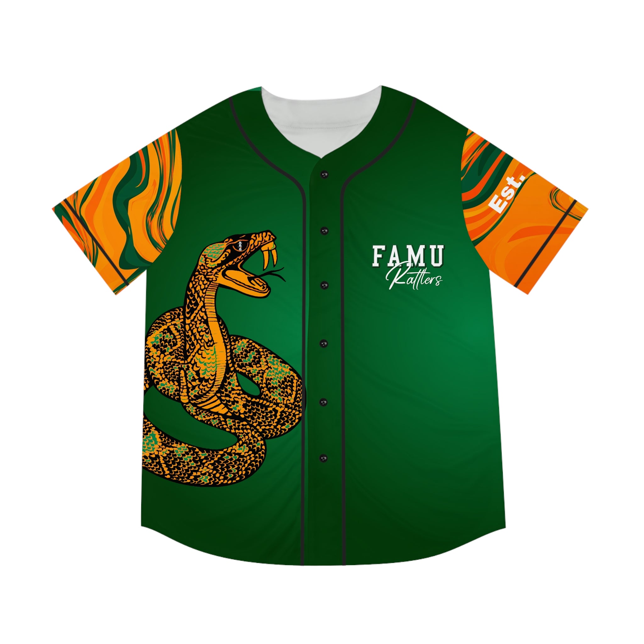 FAMU Rattler's Men's Baseball Jersey