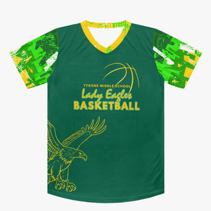 Tyrone Lady Eagles AOP Basketball Jersey