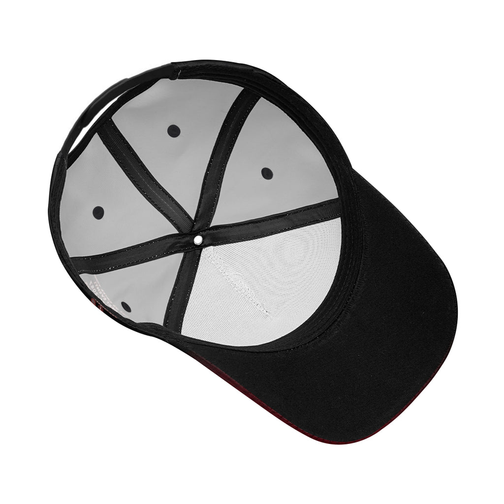 Hauggy's BBQ Red and Black Poly Cap