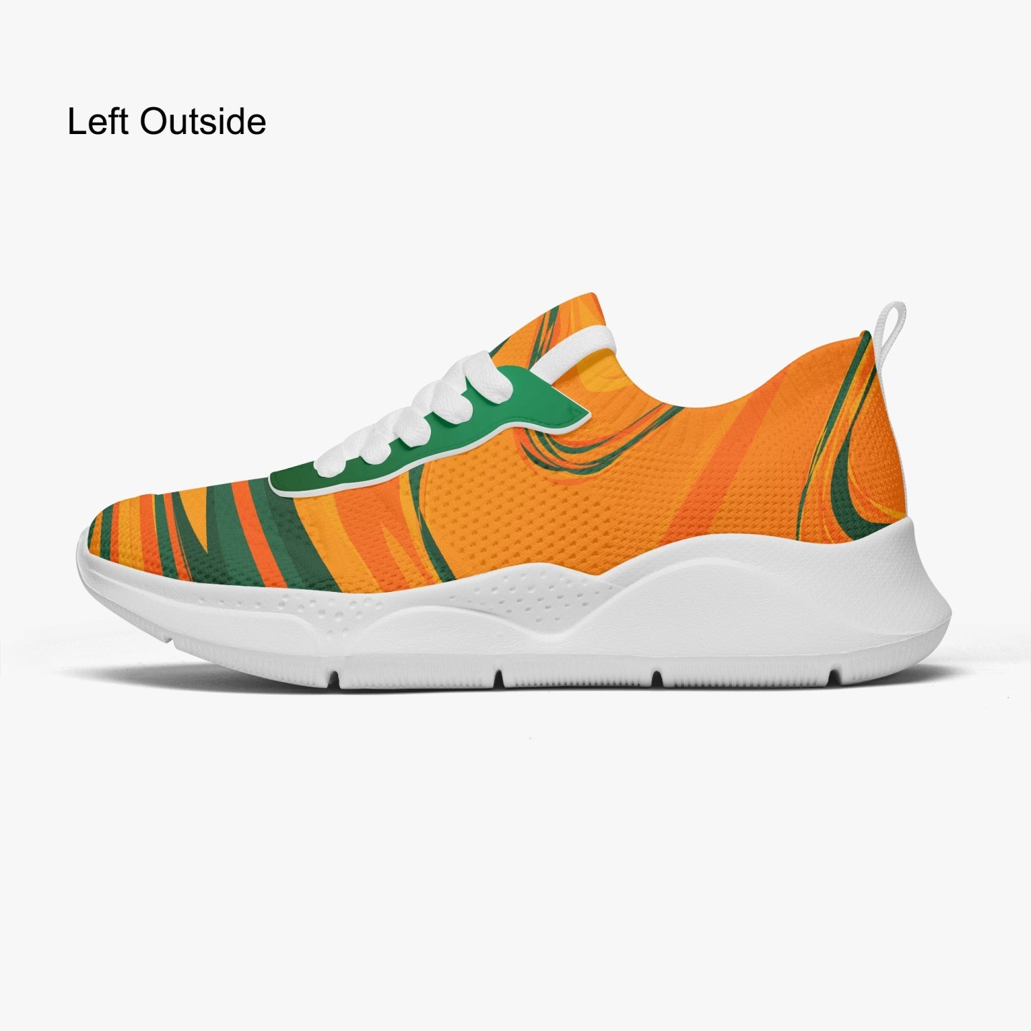 FAMU Orange and Green Women's Running Shoes