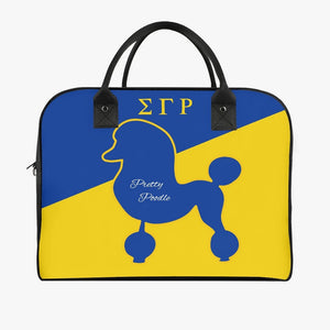 SGRHO  Yellow to Royal Travel Handbag