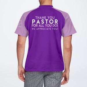 Pastor Appreciation Purple/ Lilac AOP Jersey