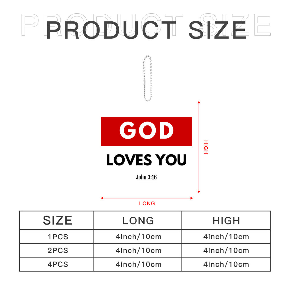 CWorks God Loves You Hangable Model Board
