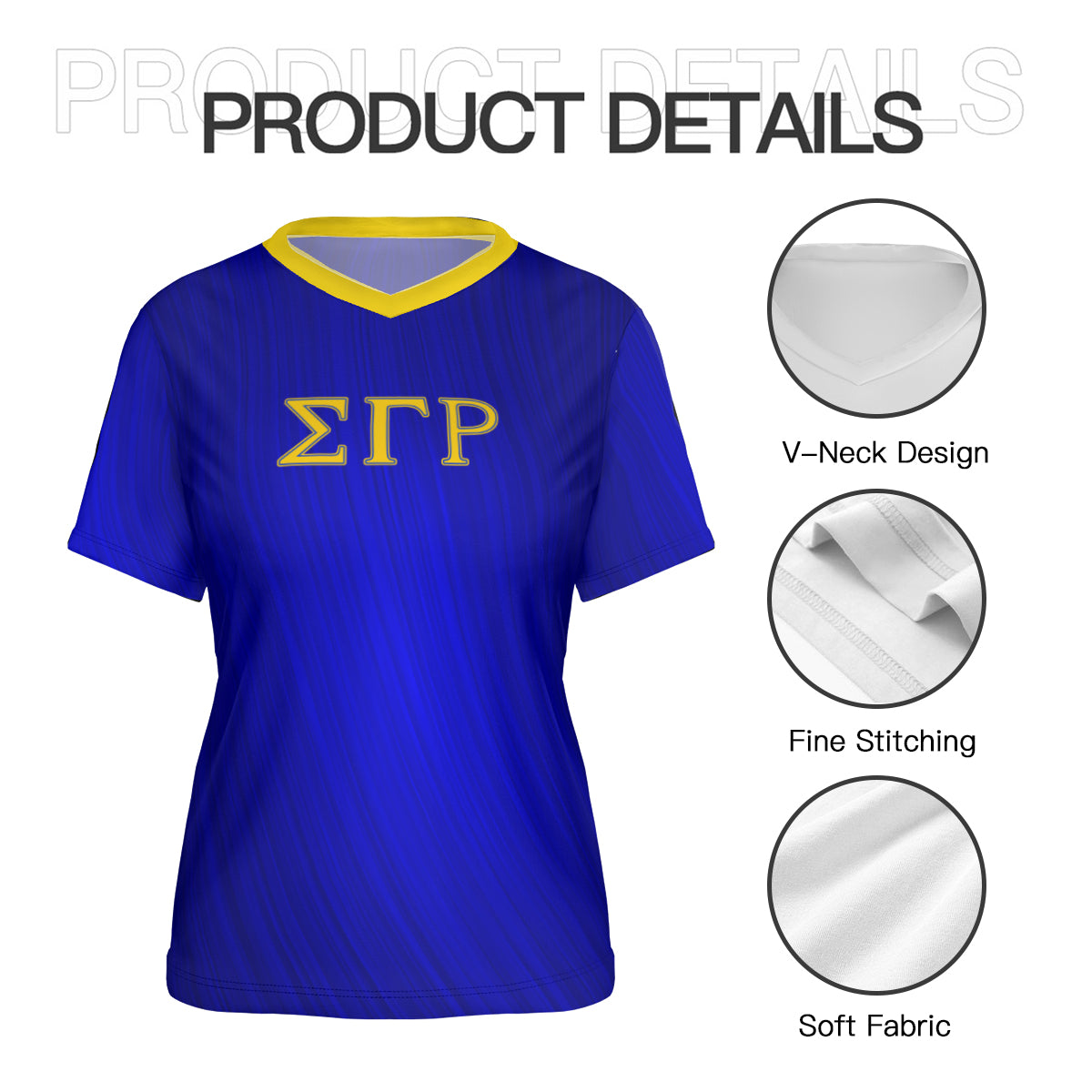 SGRho Royal AOP Women's Shirt