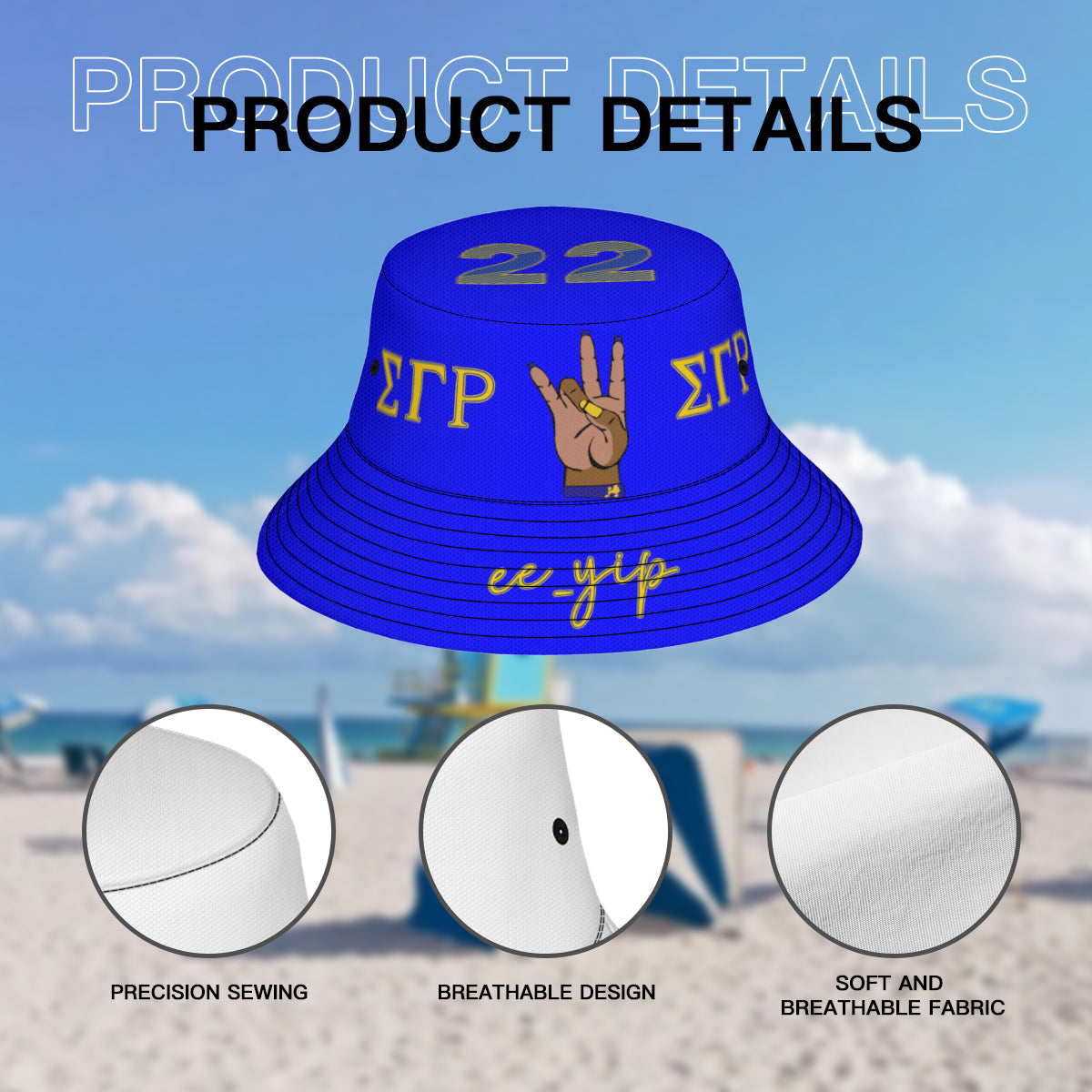 SGRho Royal Bucket Hat