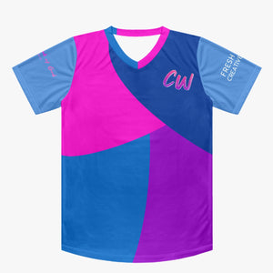 CWorks Multicolor Baseball Jersey (AOP)