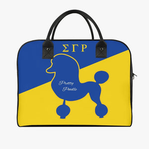 SGRHO  Yellow to Royal Travel Handbag