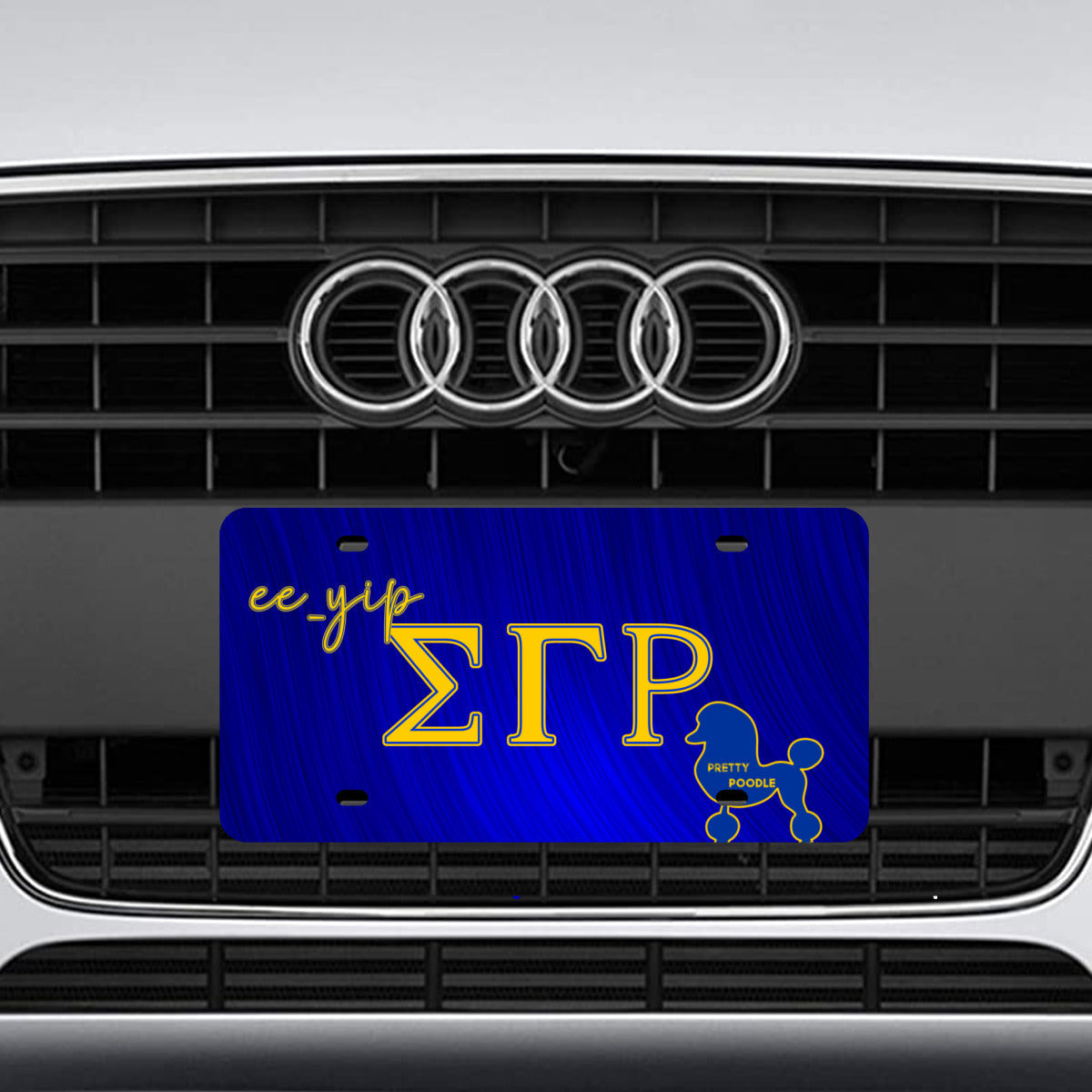 SGRHO License Plate