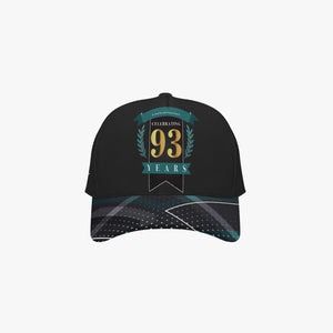 St. Mark 93rd Anniversary Teal Black AOP Baseball Cap