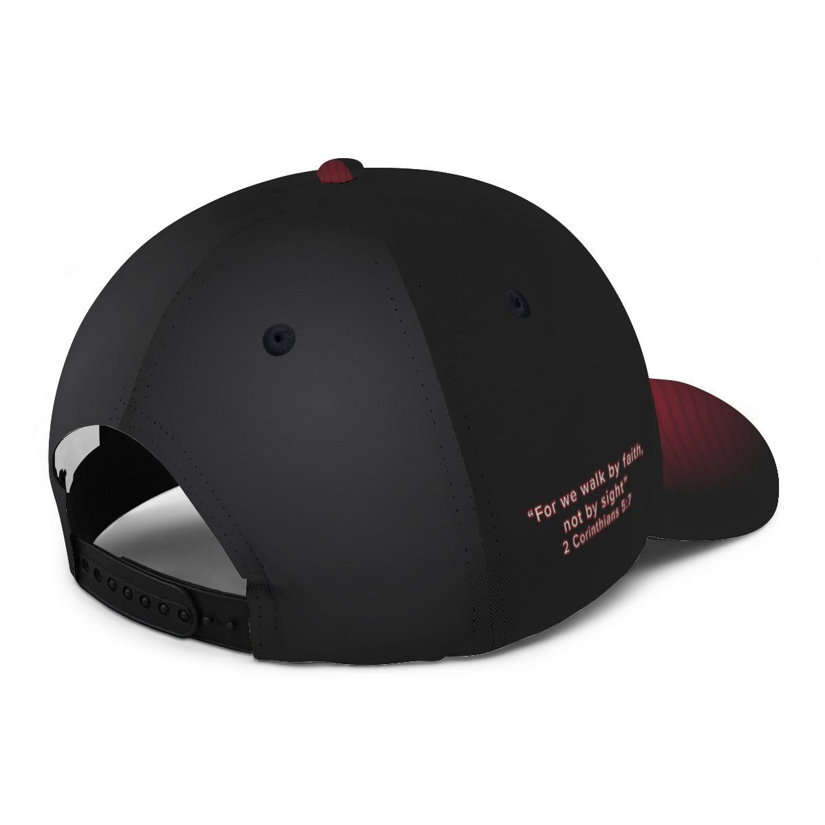 Hauggy's BBQ Red and Black Poly Cap