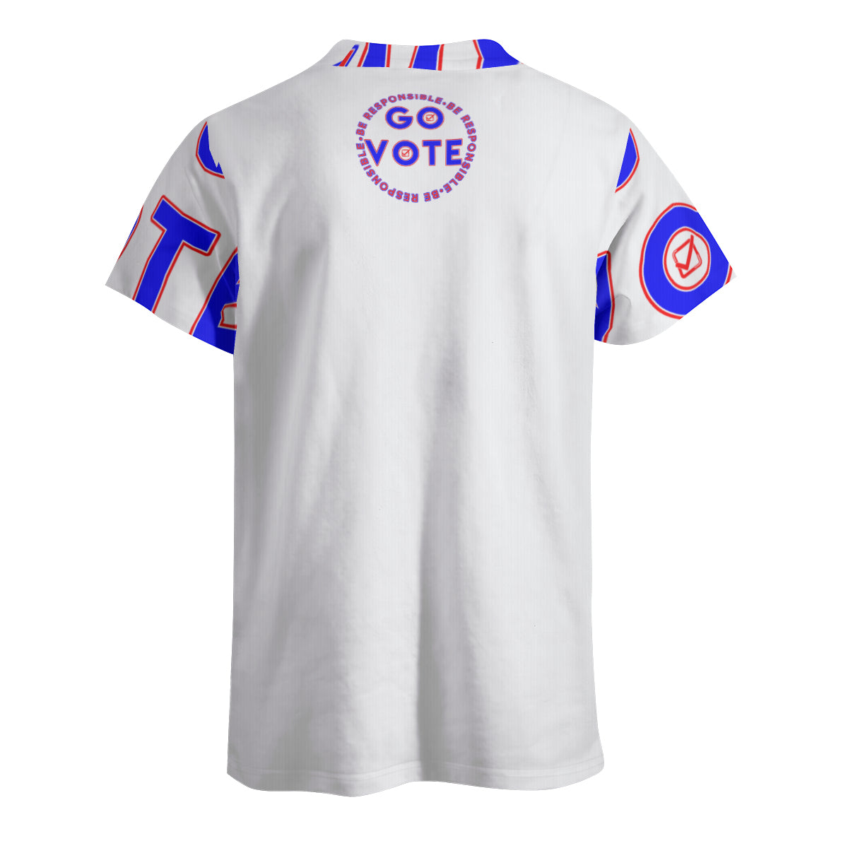 Vote-Be Responsible AOP Shirt 2.0