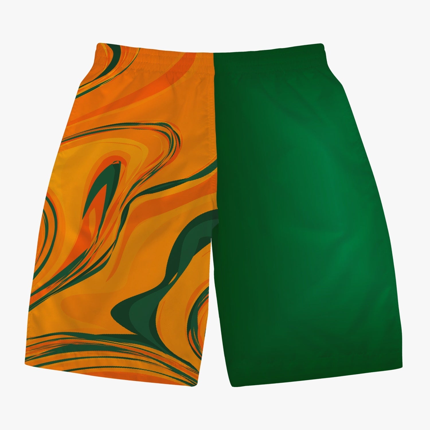 FAMU Inspired Orange Swoosh Men’s Board Shorts