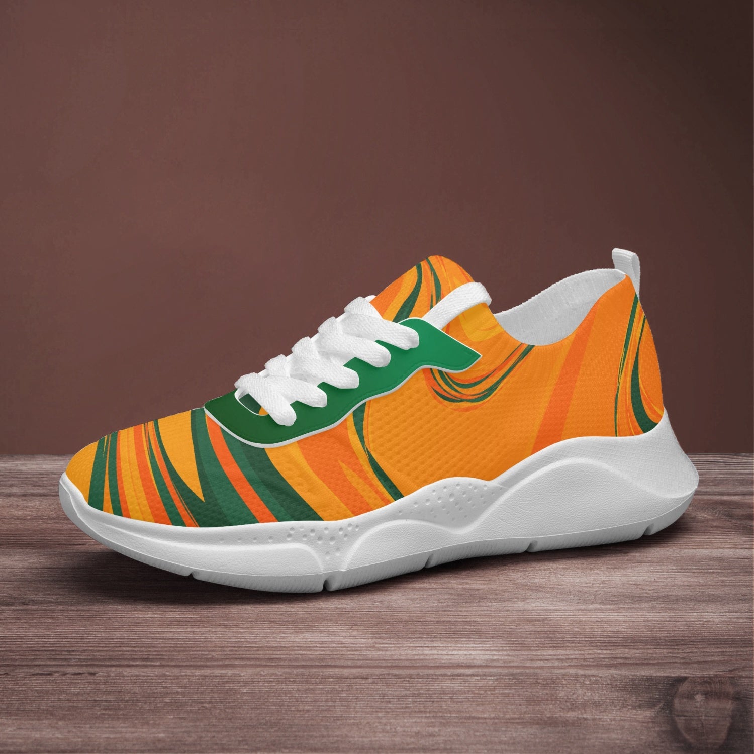 FAMU Orange and Green Women's Running Shoes