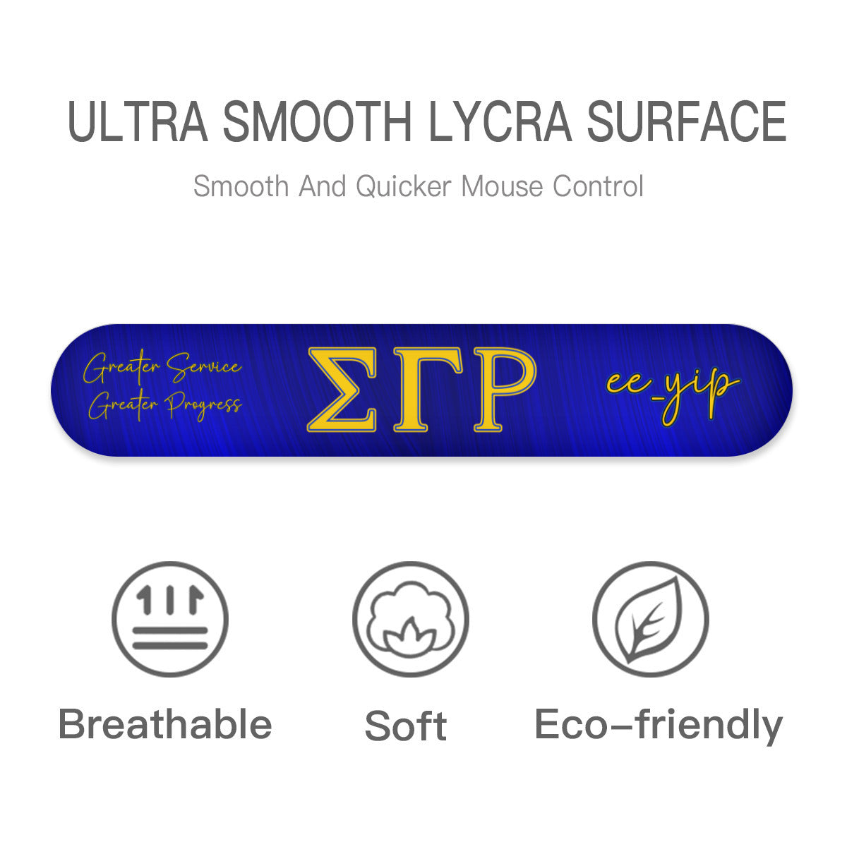 SGRho AOP Keyboard Wrist Rest