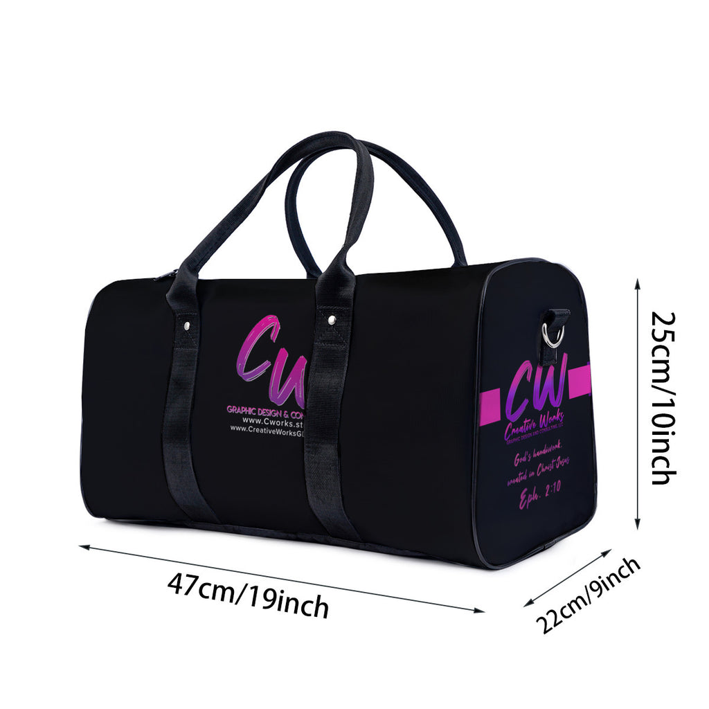 Creative Works Black Poly Travel Bag