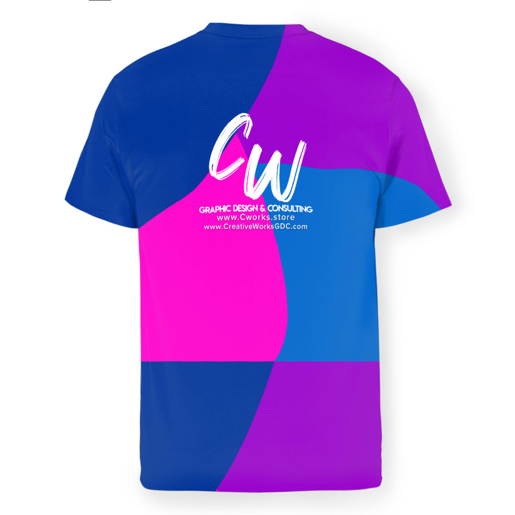 Creative Works CW logo AOP Shirt