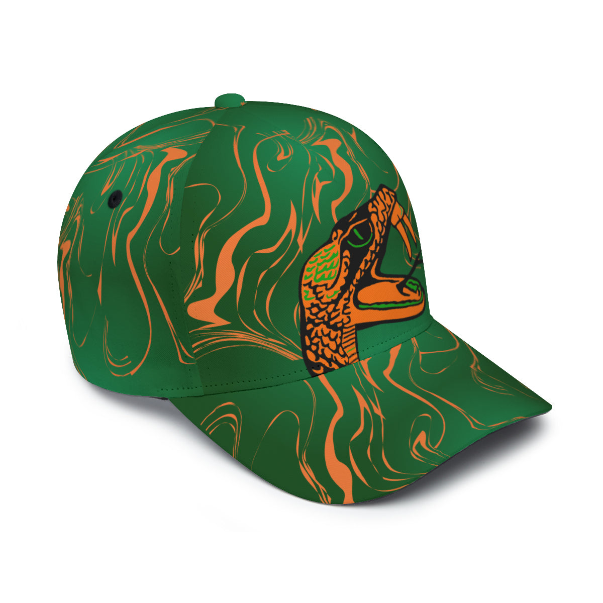 FAMU Green-Orange Rattler Hat Style 1