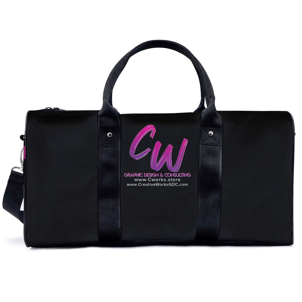 Creative Works Black Poly Travel Bag