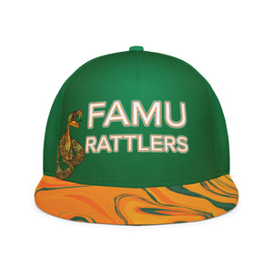 FAMU Green Orange Rattler Hat Style 2