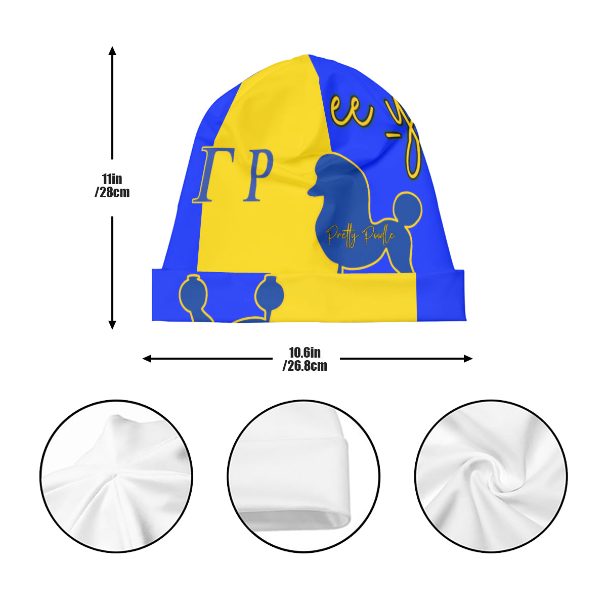 SGRho Polyester Beanie Cap