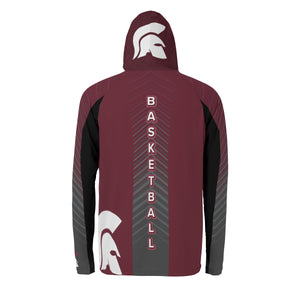 Tarpon Springs Lady Basketball AOP Sun Protection Long Sleeve Hoodie