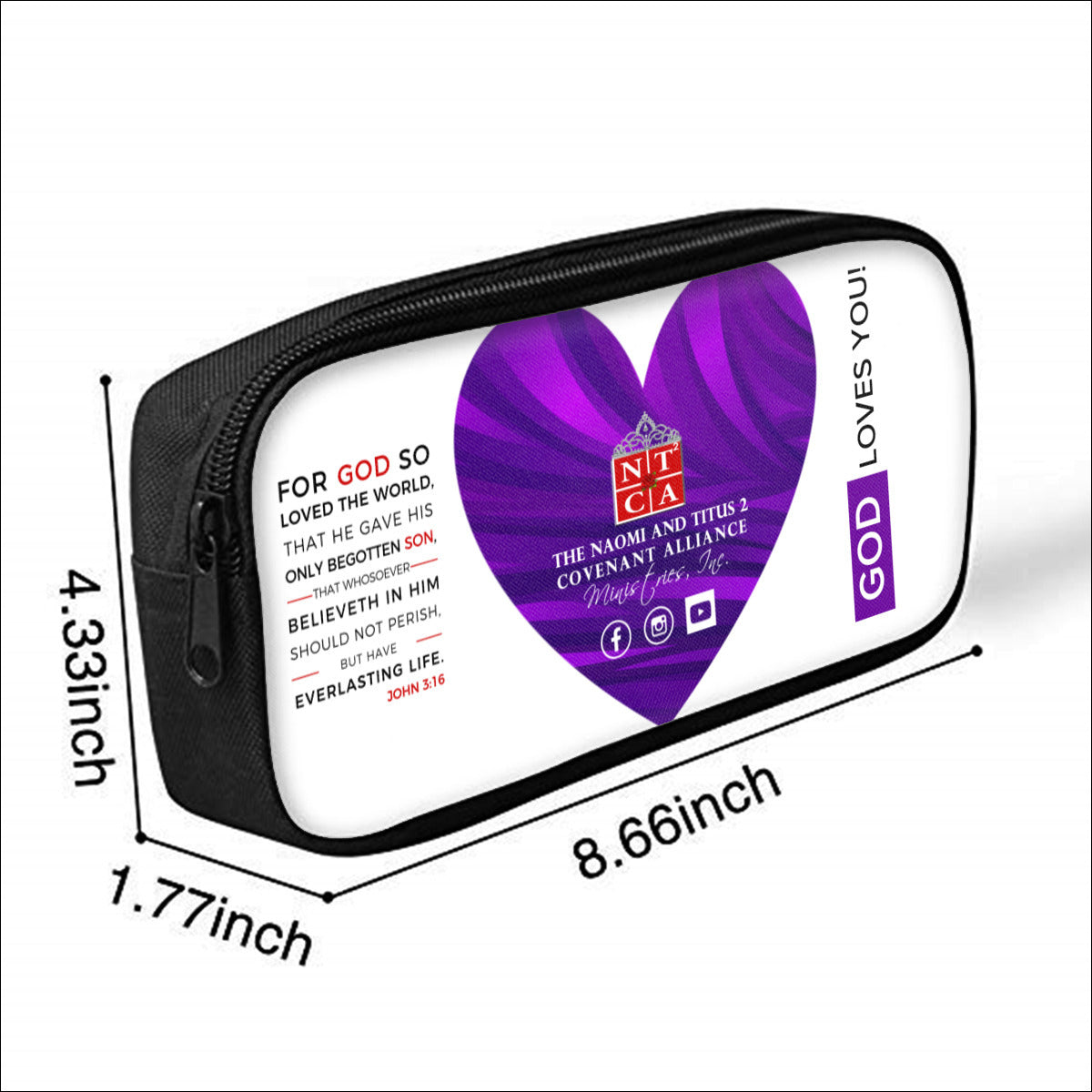 NT2CA 2023 God Loves You Pouch