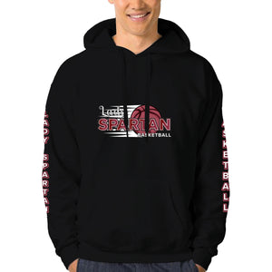 Tarpon Springs Lady Basketball Partially Printed Hoodie