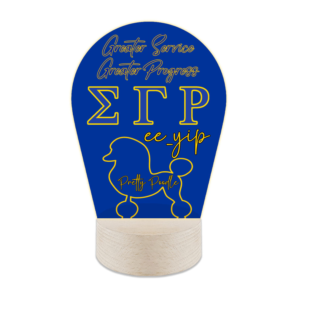 SGRHO Hot Air Balloon Shaped Photo Night Light